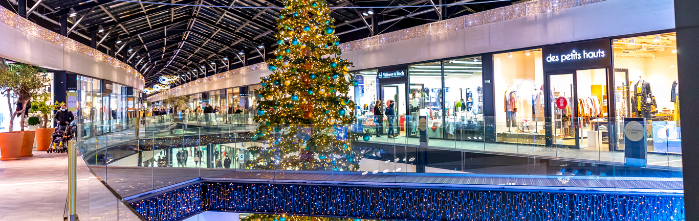 Illuminations Noël One Nation Paris Outlet