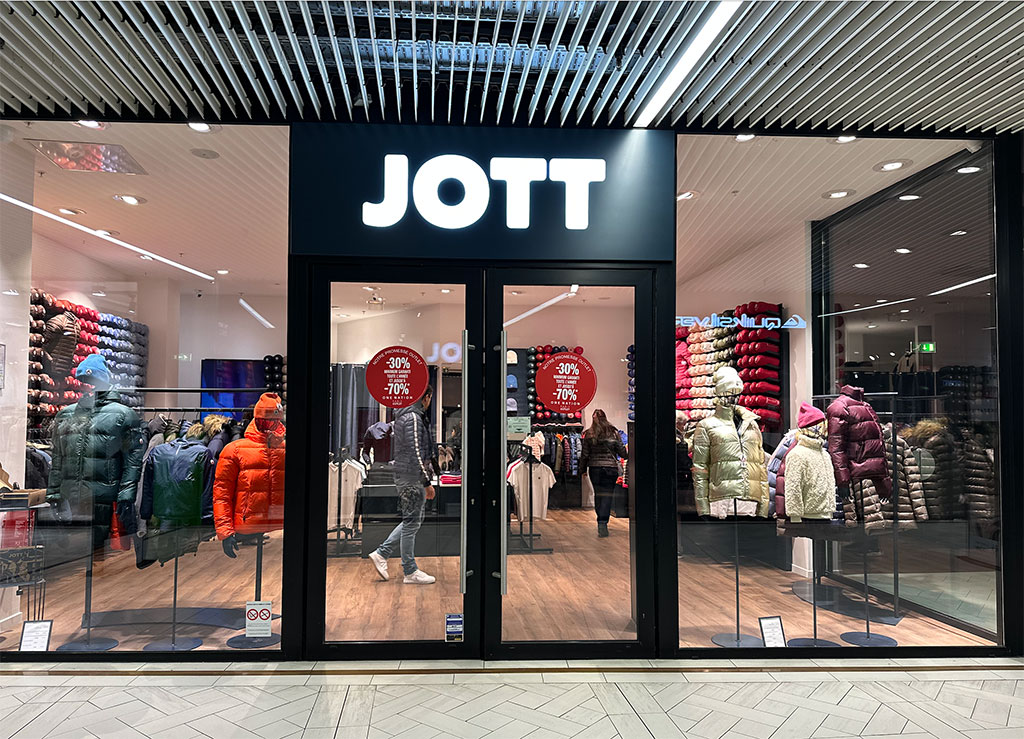 Photo de la nouvelle boutique Jott au centre commercial One Nation Paris Outlet